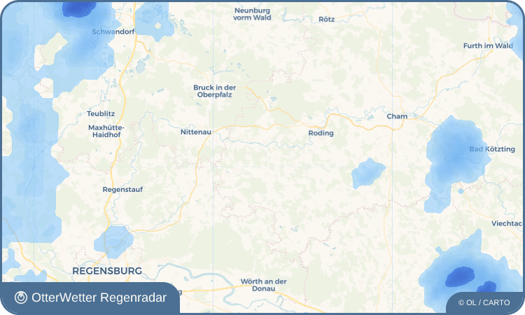 OtterWetter Regenradar-Widget Krottenthal