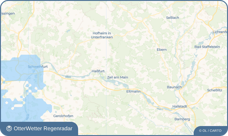 OtterWetter Regenradar-Widget Krum