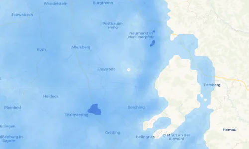 Regenradar Vorschaubild - Aktuelle Niederschläge in Kruppach und Umgebung