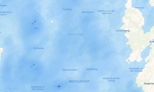 Regenradar Vorschaubild - Aktuelle Niederschläge in Krut und Umgebung