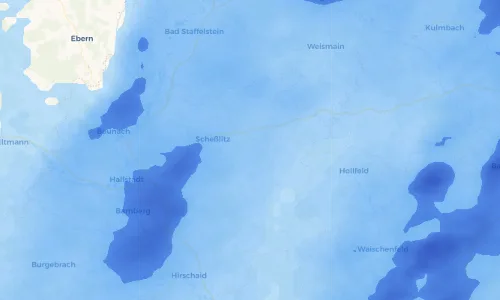 Regenradar Vorschaubild - Aktuelle Niederschläge in Kübelstein und Umgebung