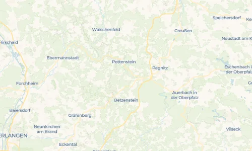Regenradar Vorschaubild - Aktuelle Niederschläge in Kühlenfels und Umgebung