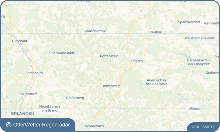 Wetter-Widget-Vorschau mit Vorhersagedaten für Kühlenfels