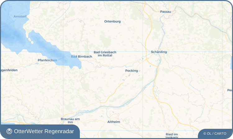 OtterWetter Regenradar-Widget Kühnham