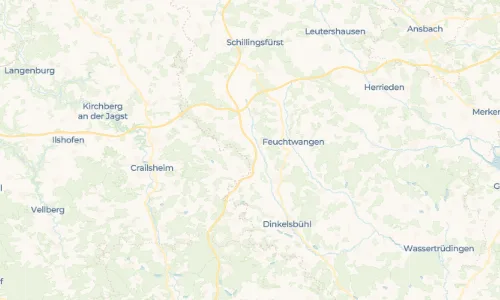 Regenradar Vorschaubild - Aktuelle Niederschläge in Kühnhardt am Schlegel und Umgebung