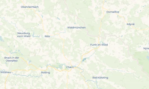 Regenradar Vorschaubild - Aktuelle Niederschläge in Kühnried und Umgebung