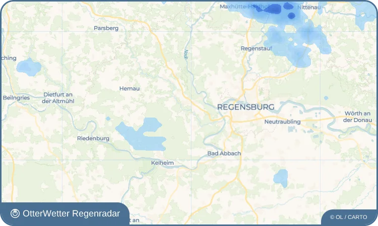 Wetter-Widget-Vorschau mit Vorhersagedaten für Kühschlag