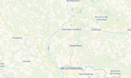 Regenradar Vorschaubild - Aktuelle Niederschläge in Kürnberg und Umgebung