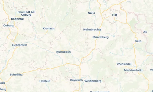 Regenradar Vorschaubild - Aktuelle Niederschläge in Kupferberg und Umgebung
