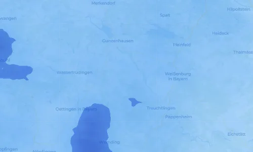 Regenradar Kurzenaltheim: aktuelle Niederschläge in Kurzenaltheim und Umgebung, Stand 25. Oktober 2026 um 2:25 Uhr