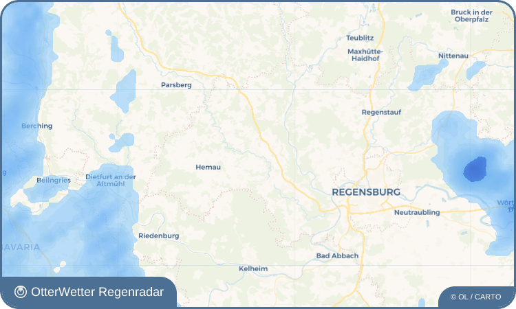 Wetter-Widget-Vorschau mit Vorhersagedaten für Laaber
