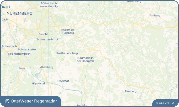 Wetter-Widget-Vorschau mit Vorhersagedaten für Labersricht