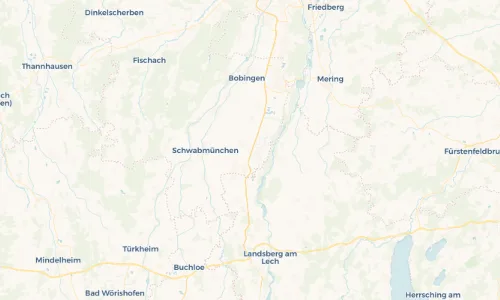 Regenradar Vorschaubild - Aktuelle Niederschläge in Lagerlechfeld und Umgebung