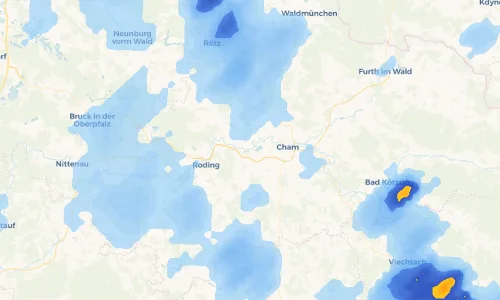 Regenradar Vorschaubild - Aktuelle Niederschläge in Laichstätt und Umgebung