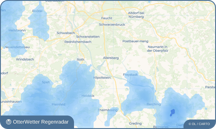 Wetter-Widget-Vorschau mit Vorhersagedaten für Lampersdorf