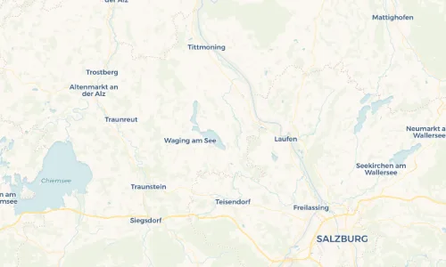 Regenradar Vorschaubild - Aktuelle Niederschläge in Lampoding und Umgebung