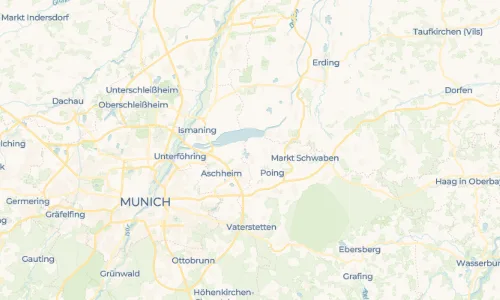Regenradar Landsham Moos: aktuelle Niederschläge in Landsham Moos und Umgebung, Stand 22. Oktober 2026 um 14:55 Uhr