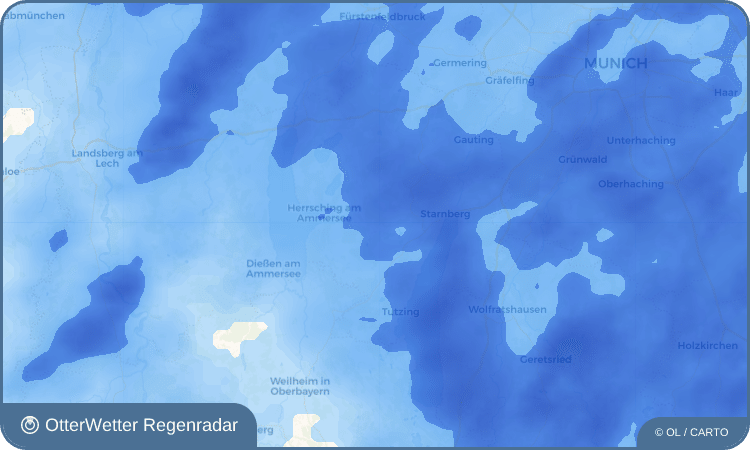 OtterWetter Regenradar-Widget Landstetten