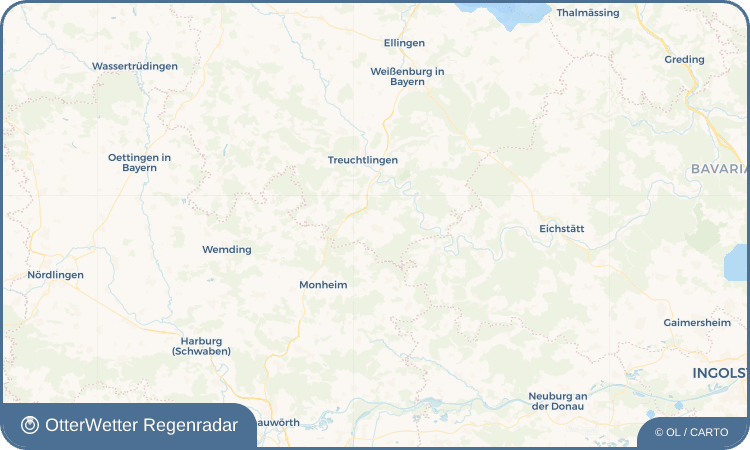 OtterWetter Regenradar-Widget Langenaltheim