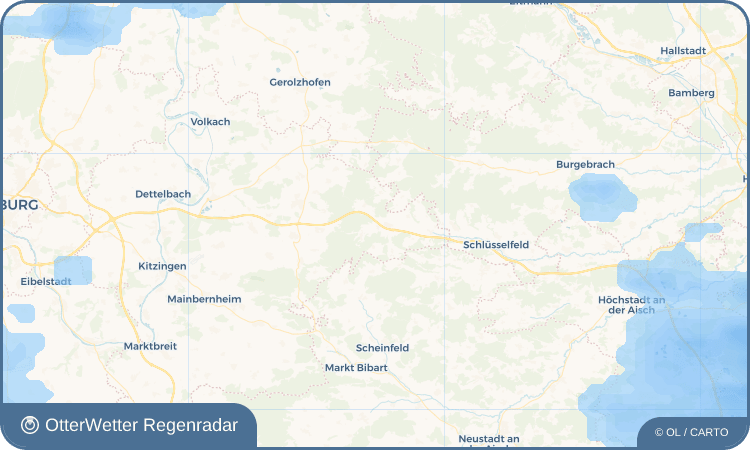 OtterWetter Regenradar-Widget Langenberg