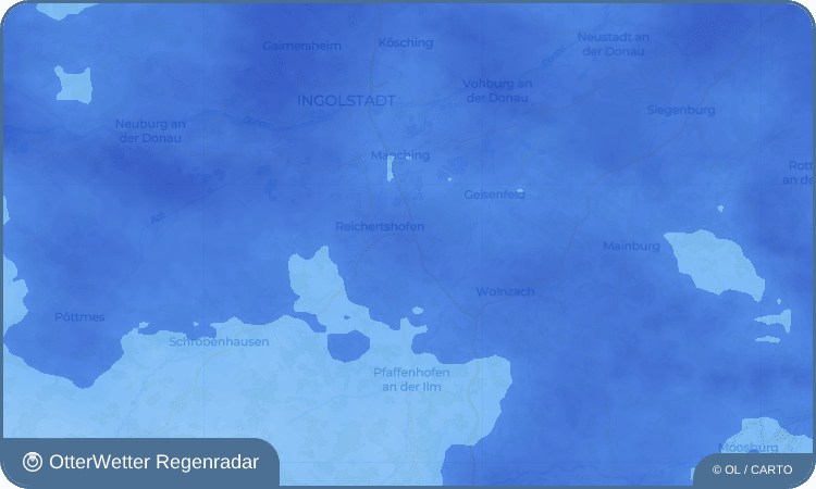 OtterWetter Regenradar-Widget Langenbruck