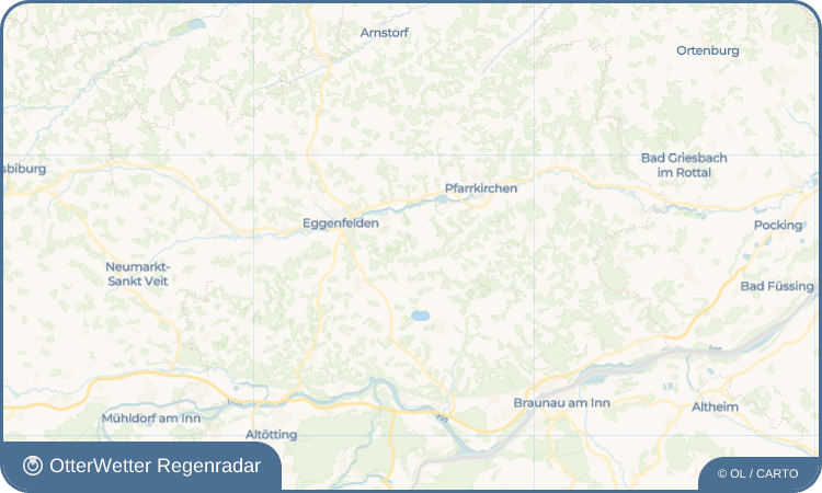 OtterWetter Regenradar-Widget Langeneck