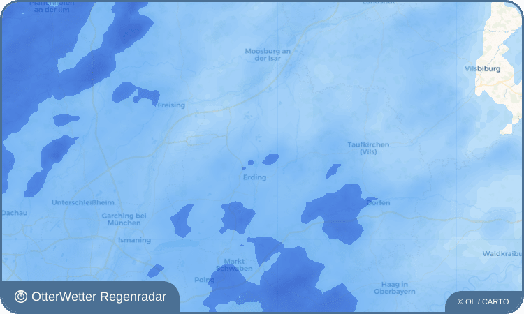 OtterWetter Regenradar-Widget Langengeisling