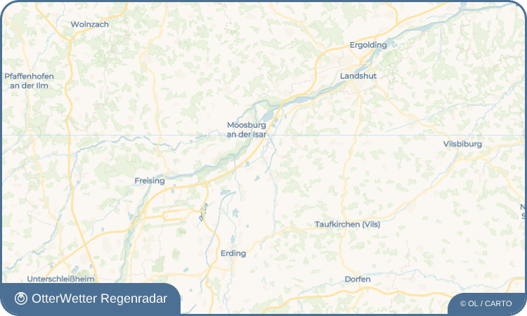 OtterWetter Regenradar-Widget Langenpreising