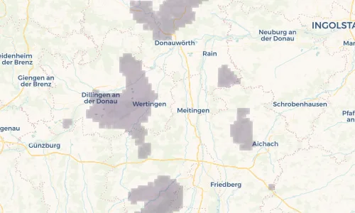 Regenradar Vorschaubild - Aktuelle Niederschläge in Langenreichen und Umgebung