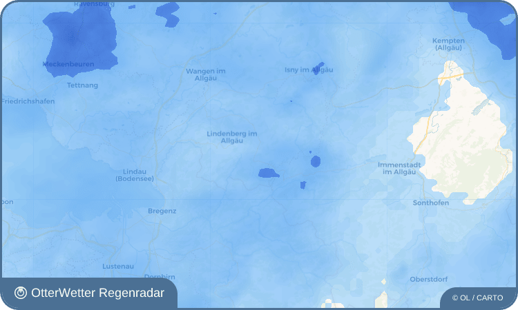 OtterWetter Regenradar-Widget Langenried