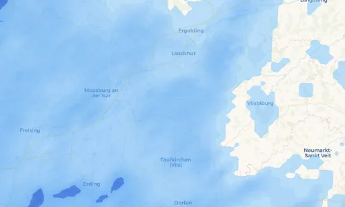 Regenradar Vorschaubild - Aktuelle Niederschläge in Langenvils und Umgebung