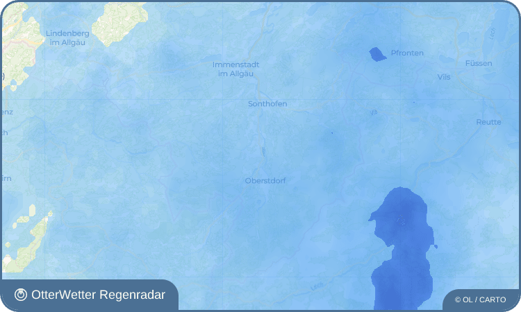 OtterWetter Regenradar-Widget Langenwang