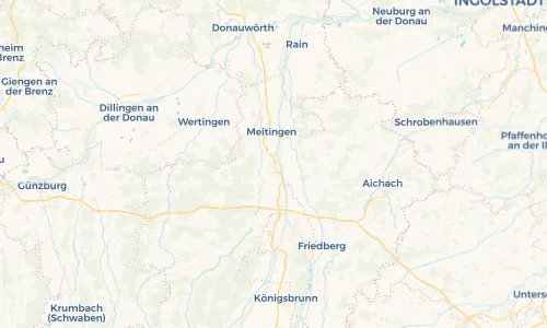 Regenradar Vorschaubild - Aktuelle Niederschläge in Langweid am Lech und Umgebung