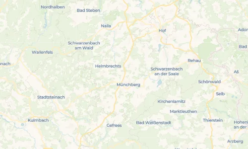 Regenradar Laubersreuth: aktuelle Niederschläge in Laubersreuth und Umgebung, Stand 18. Oktober 2026 um 9:10 Uhr
