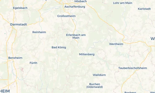 Regenradar Vorschaubild - Aktuelle Niederschläge in Laudenbach und Umgebung