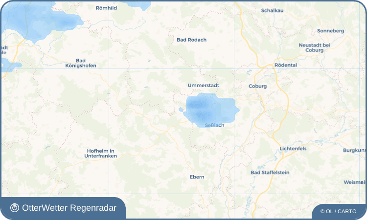 OtterWetter Regenradar-Widget Lechenroth