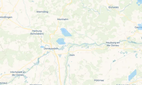 Regenradar-Vorschau: aktuelle Niederschläge in Lechsend und Umgebung