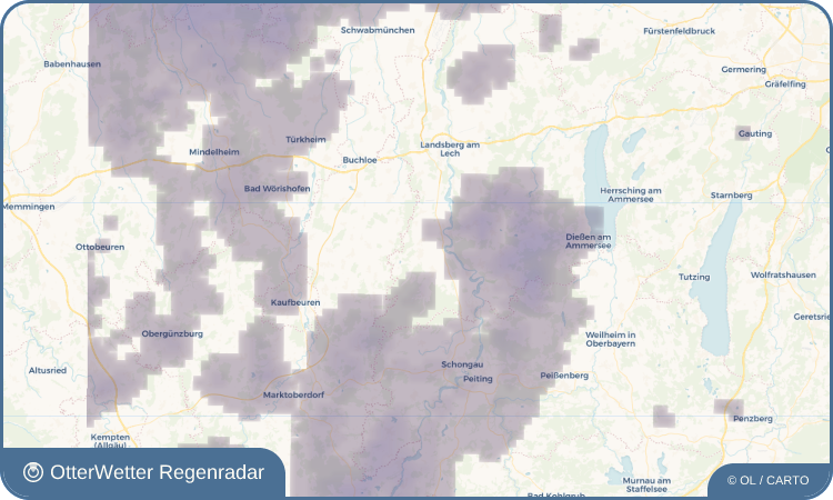 OtterWetter Regenradar-Widget Leeder