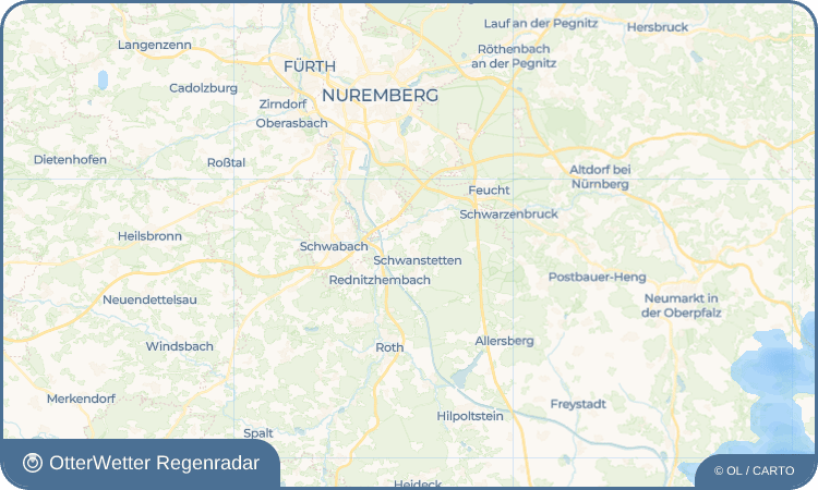 OtterWetter Regenradar-Widget Leerstetten
