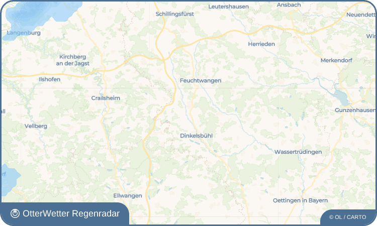 OtterWetter Regenradar-Widget Lehengütingen