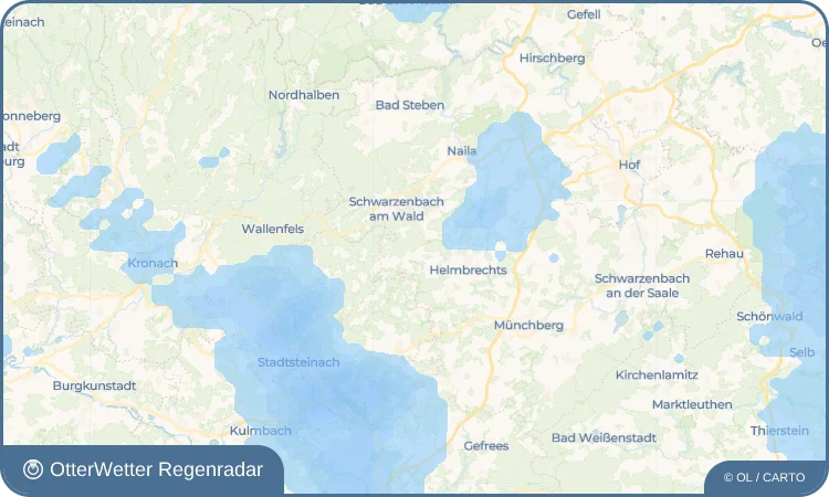 Wetter-Widget-Vorschau mit Vorhersagedaten für Lehsten