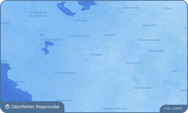 OtterWetter Regenradar-Widget Leibelbach