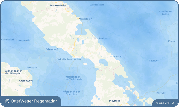 OtterWetter Regenradar-Widget Leichau