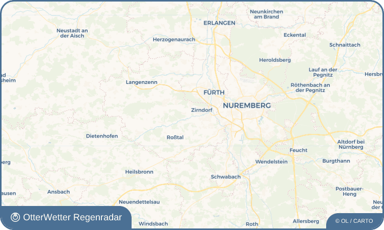 OtterWetter Regenradar-Widget Leichendorf