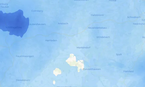 Regenradar Vorschaubild - Aktuelle Niederschläge in Leidendorf und Umgebung