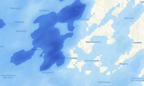 Regenradar Vorschaubild - Aktuelle Niederschläge in Leidingshof und Umgebung