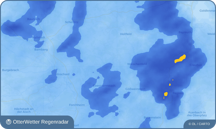 Wetter-Widget-Vorschau mit Vorhersagedaten für Leidingshof