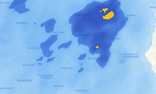Regenradar Vorschaubild - Aktuelle Niederschläge in Leimersberg und Umgebung