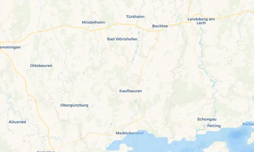Regenradar Vorschaubild - Aktuelle Niederschläge in Leinau und Umgebung