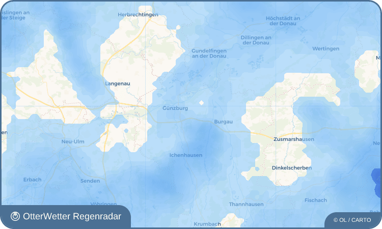 Wetter-Widget-Vorschau mit Vorhersagedaten für Leinheim